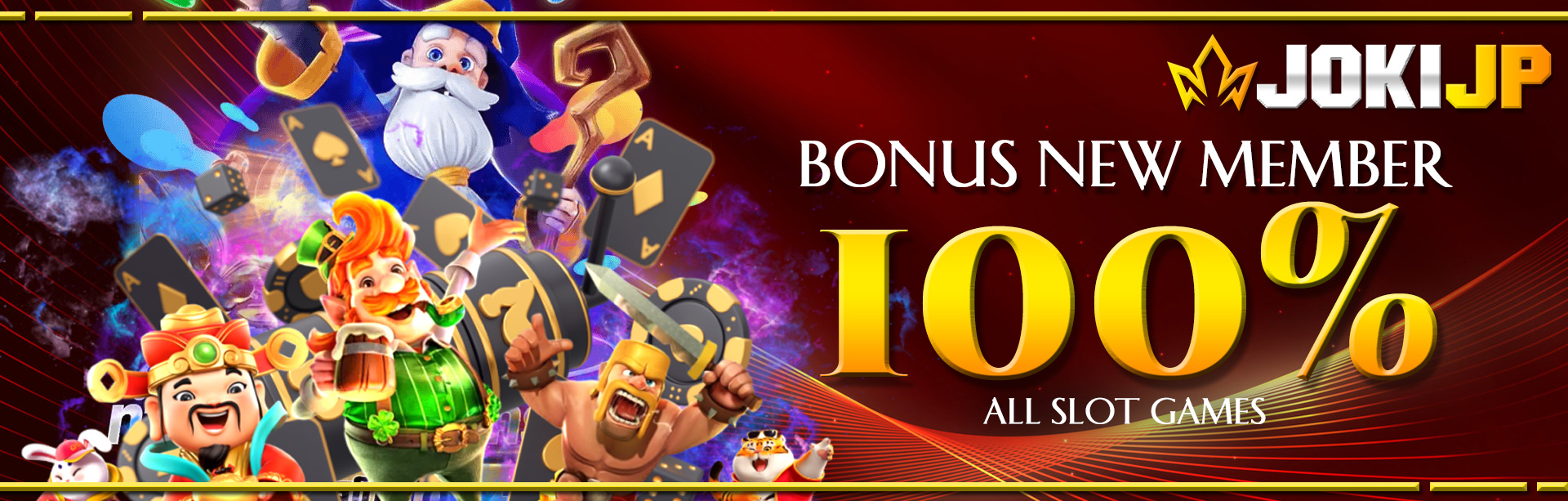 BONUS NEW MEMBER 100%