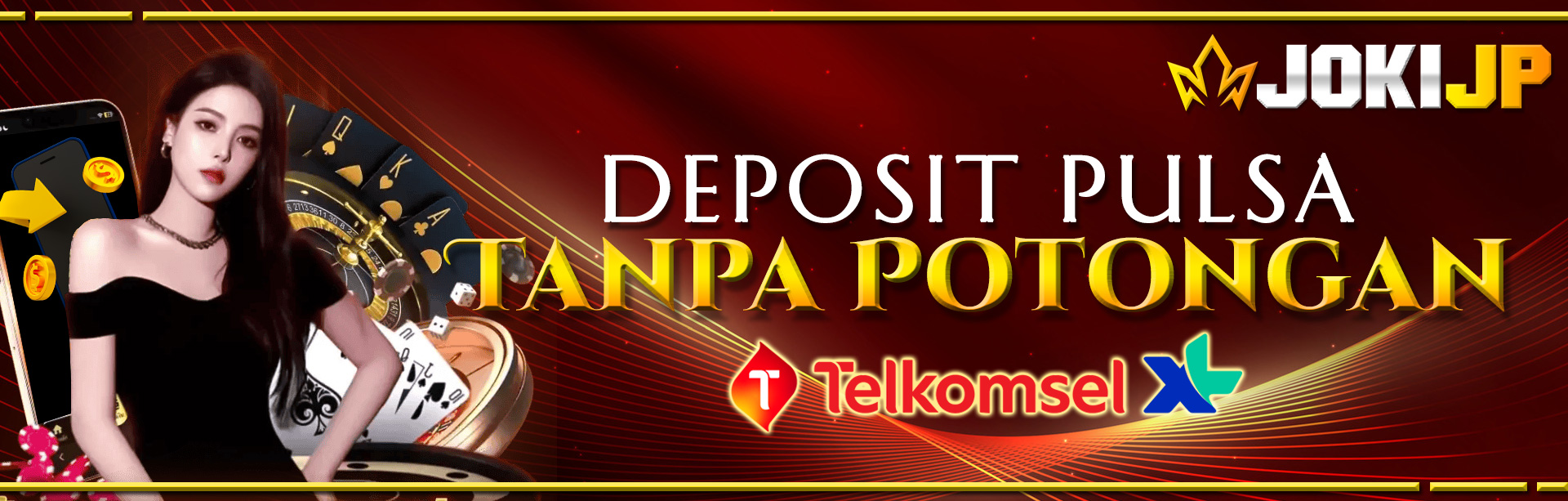 DEPOSIT PULSA TANPA POTONGAN